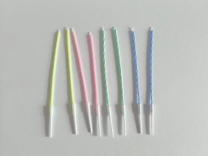 thin spiral birthday cake candles