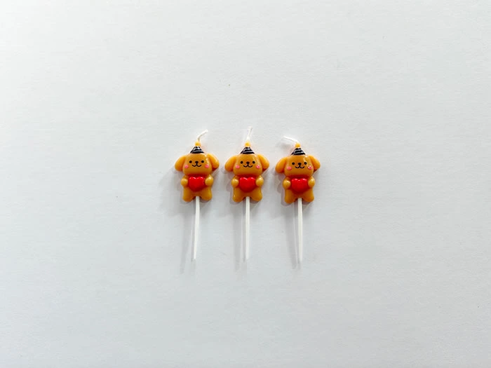 Cute Dog Animal Cake Candles Supplier