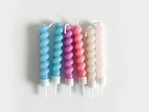 Custom Swirl Birthday Candles Manufacture