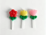 cute flower birthday candles supplier