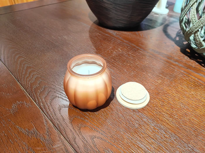 pumpkin jar candle