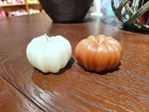 Small Pumpkin Shape Candle For Harvest