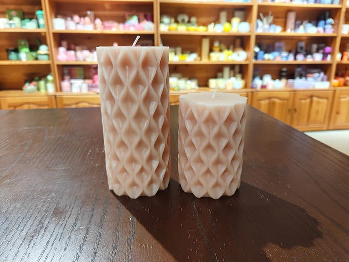 scented pillar candle